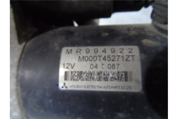 Recambio de motor arranque para smart forfour 1.3 básico (70kw) referencia OEM IAM MR994922 M000T45271ZT 