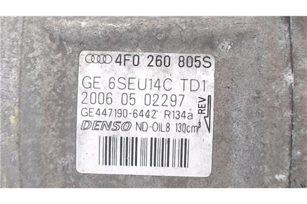 Recambio de compresor aire acond. para audi a6 avant (4f5) 2.7 tdi referencia OEM IAM 4F0260805S 20060502297 