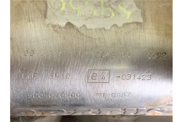 Recambio de silenciador trasero para smart crossblade 0.6 crossblade referencia OEM IAM 50067000  