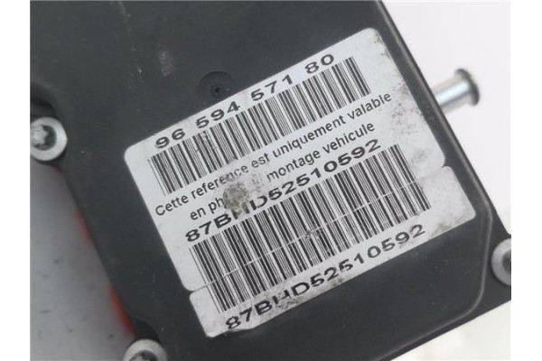 Recambio de nucleo abs para citroen c4 berlina 1.4 16v referencia OEM IAM 9659457180 265231486 
