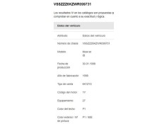 seat ibiza (6k1) del año 1998