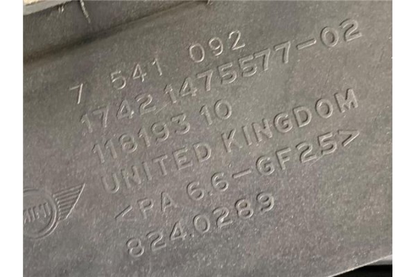 Recambio de electroventilador para mini cabrio (r52) 1.6 cooper referencia OEM IAM 7541092 8240289 