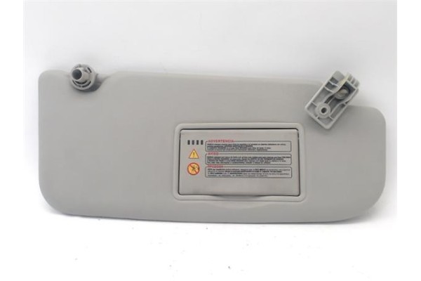 Recambio de parasol derecho para nissan qashqai 2.0 acenta 4x4 referencia OEM IAM 96400JD010  