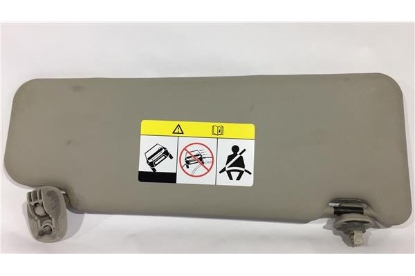 Recambio de parasol izquierdo para dacia duster (03.2010) 1.5 ambiance 4x2 [1,5 ltr. - 80 kw dci diesel fap cat] referencia OEM 