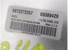 Recambio de centralita para opel corsa c 1.7 club referencia OEM IAM 8972272257 9389429 