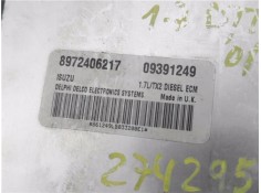 Recambio de centralita para opel astra g berlina 1.7 club referencia OEM IAM 8972406217 9391249 