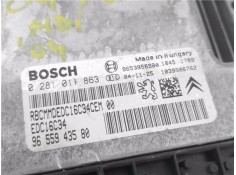 Recambio de centralita para citroen c4 berlina 1.6 collection referencia OEM IAM 9655943580 281011863 