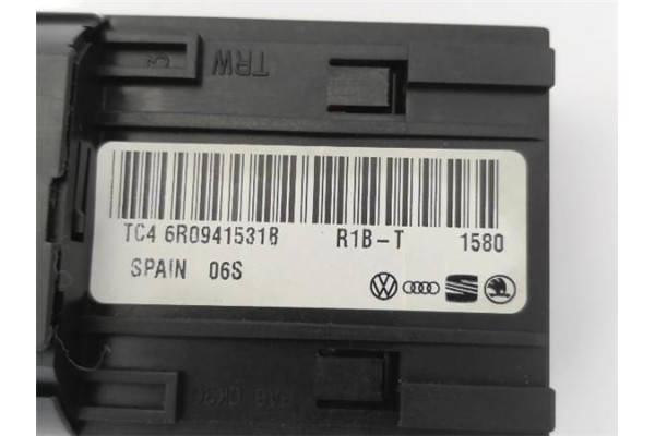 Recambio de conmutador luces para volkswagen polo v (6r1) 1.4 advance referencia OEM IAM 6R0941531B  