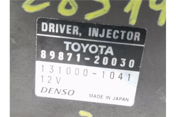 Recambio de centralita para toyota corolla (e12) 2.0 d-4d referencia OEM IAM 8987120030 1310001041 