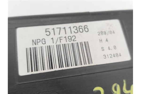 Recambio de centralita cierre para fiat stilo (192) 1.9 jtd (192_xe1a) referencia OEM IAM 51711366 312484 