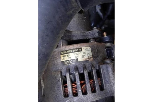 Recambio de alternador para hyundai tucson (jm) 2.0 crdi referencia OEM IAM 3730027030 21319310 