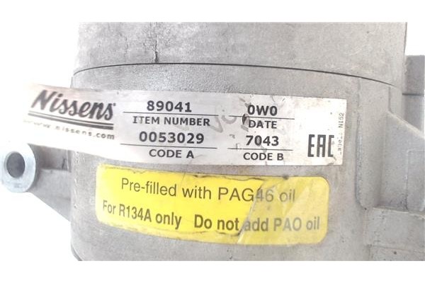 Recambio de compresor aire acond. para opel zafira 1.9 cdti referencia OEM IAM 530297043 89041 