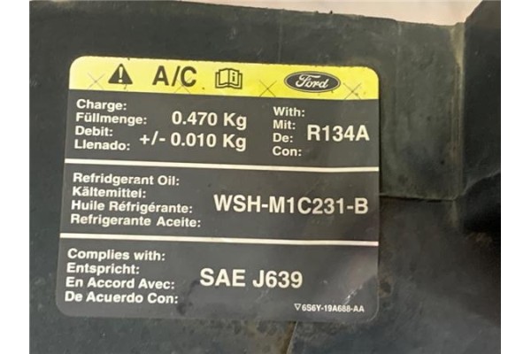 Recambio de frente delantero para ford fusion (cbk) 1.4 tdci referencia OEM IAM R134A WSHM1C231B 
