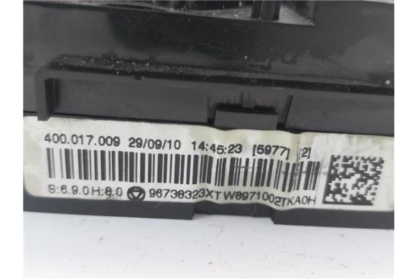 Recambio de mandos climatizador para peugeot 5008 1.6 premium referencia OEM IAM 96738323XT  