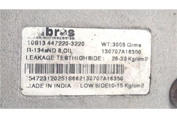 Recambio de compresor aire acond. para tata safari (42_fd) 2.1 referencia OEM IAM 108134472203220 130707A16350 