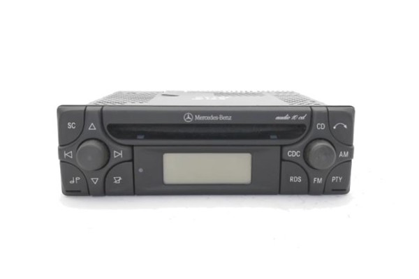 Recambio de radio / cd para mercedes-benz clase a (bm 168) 1.9 190 (168.032) referencia OEM IAM A1708200386 A1708200186 