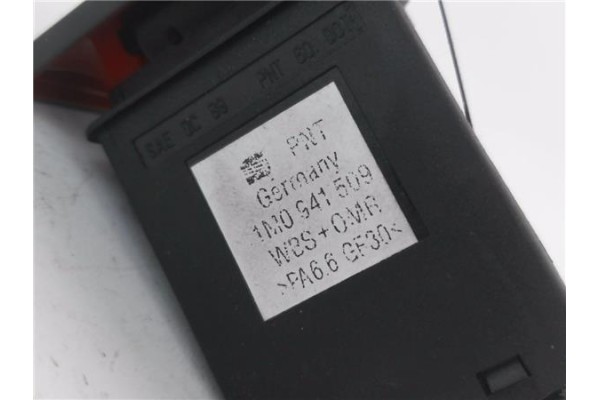 Recambio de interruptor luces emergencia para seat leon (1m1) 1.6 referencia OEM IAM 1M0941509  