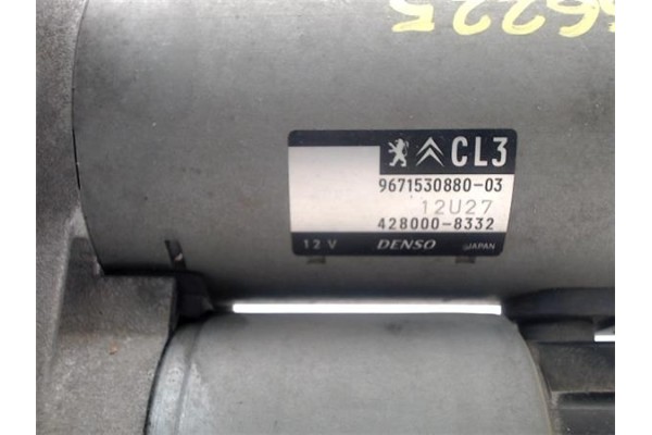 Recambio de motor arranque para citroen c1 1.2 feel referencia OEM IAM 9688477380  