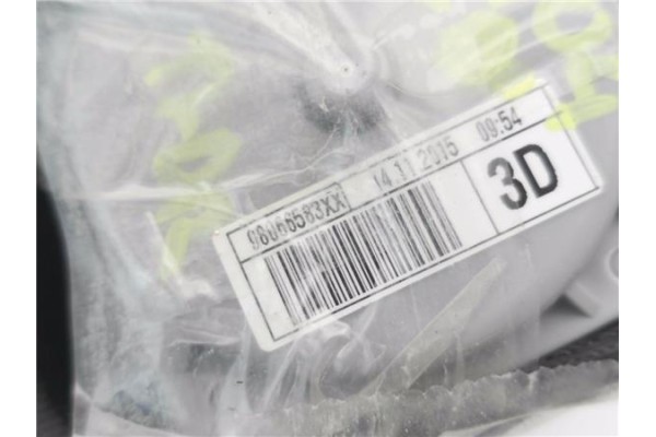 Recambio de cinturon 3ª fila derecho para citroen c4 grand picasso/spacetourer 1.6 attraction referencia OEM IAM 98066583XX  