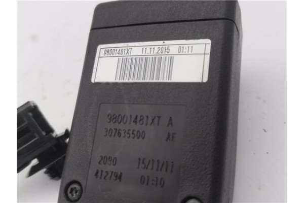 Recambio de anclaje cinturon trasero central para citroen c4 grand picasso/spacetourer 1.6 attraction referencia OEM IAM 9800148