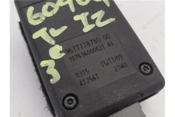 Recambio de anclaje cinturon trasero izquierdo para citroen c4 grand picasso/spacetourer 1.6 attraction referencia OEM IAM 96771