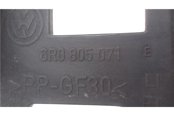 Recambio de soporte faro izquierda para volkswagen polo v (6r1) 1.4 advance referencia OEM IAM 6R0805071E  