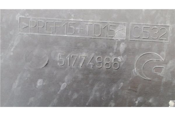 Recambio de carcasa filtro aire para fiat ii panda (169) 1.2 referencia OEM IAM 51774986  