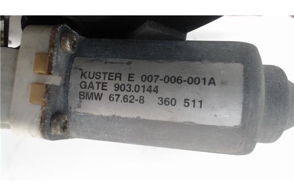 Recambio de mecanismo elevalunas trasero derecho para bmw serie 5 berlina (e39) referencia OEM IAM 67628360511 9030144 8360511 ,