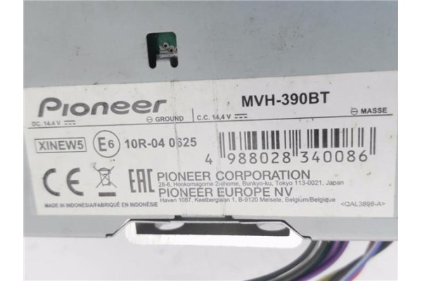 Recambio de autoradio para tata safari (42_fd) 2.1 referencia OEM IAM MVH390BT  