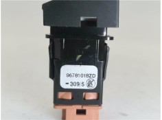 Recambio de interruptor luces emergencia para citroen c4 grand picasso/spacetourer 1.6 attraction referencia OEM IAM 96781018ZD 