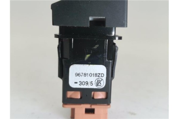Recambio de interruptor luces emergencia para citroen c4 grand picasso/spacetourer 1.6 attraction referencia OEM IAM 96781018ZD 