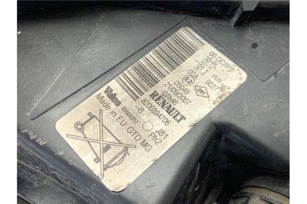 Recambio de faro xenon izquierdo para renault espace iv (jk0) 2.0 dci (jk01, jk03) referencia OEM IAM 8200394706  