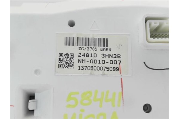 Recambio de cuadro completo para nissan micra iv (k13k/kk) 1.2 acenta referencia OEM IAM 248103HN3B 684101HB0A 
