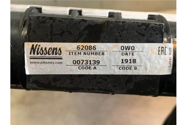 Recambio de radiador para ford fiesta iv (ja_, jb_) 1.3 i referencia OEM IAM 73139 1918 