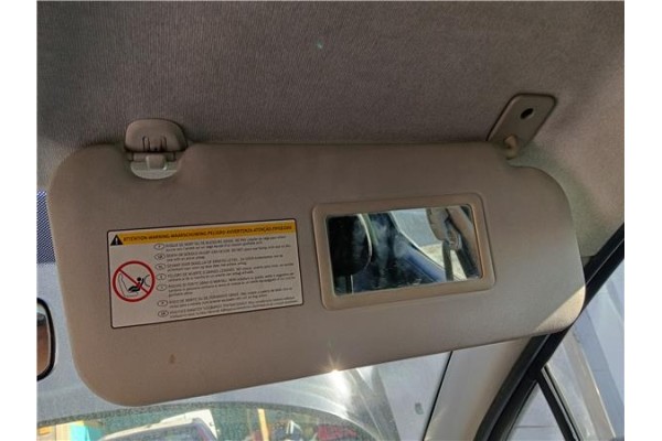 Recambio de parasol derecho para peugeot 207 sw 1.6 hdi referencia OEM IAM 16064158BJ 16126929BJ 