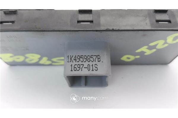 Recambio de mando elevalunas delantero izquierdo para seat altea xl (5p5) 1.9 tdi referencia OEM IAM 1K4959857CREH 1K4959857B 