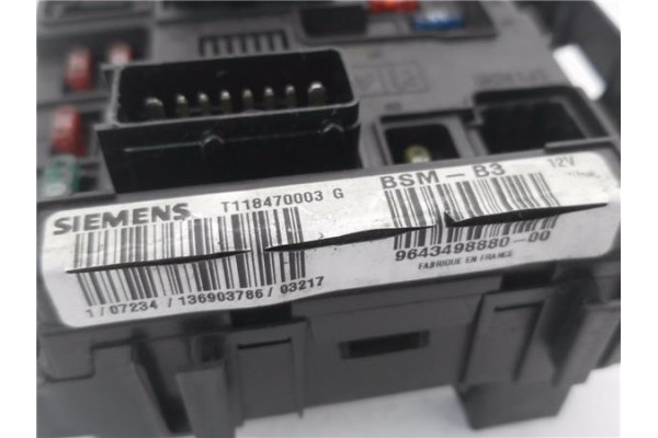 Recambio de bsm para citroen xsara picasso 2.0 hdi referencia OEM IAM 9643498880 T118470003G 