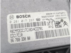 Recambio de centralita para citroen c3 1.4 attraction referencia OEM IAM 9676833080 281017337 