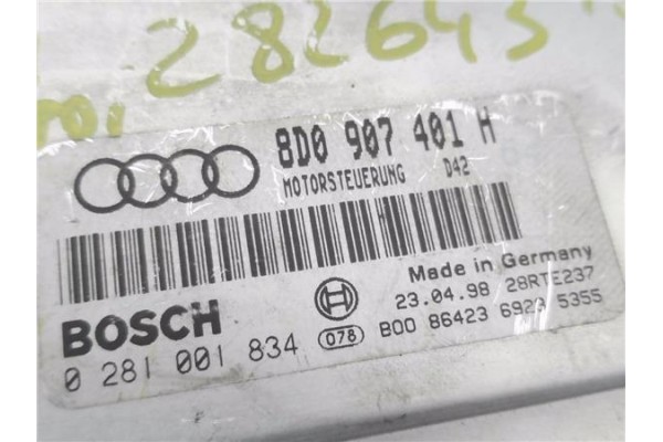 Recambio de centralita para audi a4 berlina (b5) 2.5 tdi referencia OEM IAM 8D0907401H 281001834 
