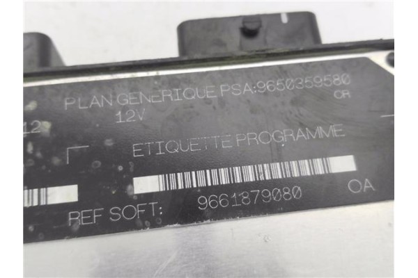 Recambio de centralita para citroen berlingo 1.9 d (mfwjz) referencia OEM IAM 9650359580 9661879080 