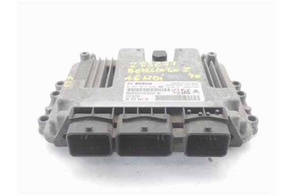 Recambio de centralita para citroen berlingo 1.6 hdi 75 600 first furgón referencia OEM IAM 9665594380 281012620 