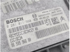 Recambio de centralita para peugeot 206 1.6 hdi 110 referencia OEM IAM 9656596680 281011560 