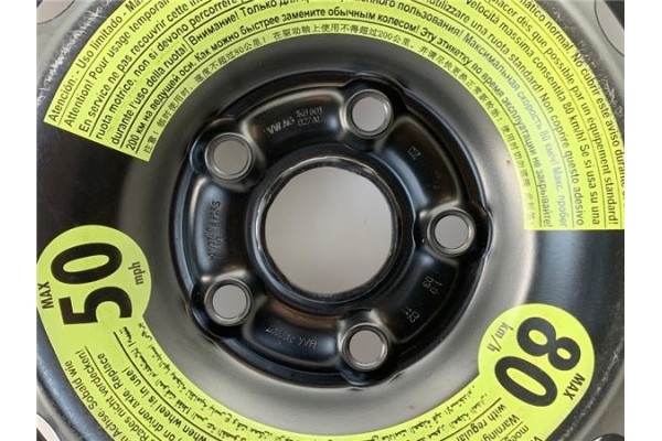 Recambio de rueda completa repuesto para volkswagen golf vi (5k1) 1.6 advance referencia OEM IAM 1K0601027 1K0601027AL 