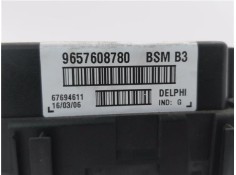 Recambio de bsm para peugeot 206 cc cabrio-coupé 1.6 16v referencia OEM IAM 9657608780 6500Y1 