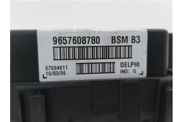 Recambio de bsm para peugeot 206 cc cabrio-coupé 1.6 16v referencia OEM IAM 9657608780 6500Y1 