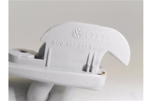 Recambio de parasol izquierdo para seat altea (5p1) 1.9 tdi referencia OEM IAM 6Q0857551E 5P0857551D 