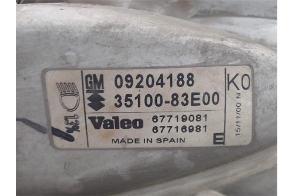 Recambio de faro delantero dcho para suzuki wagon r + (rb/mm) referencia OEM IAM 3510083E00 67719081 