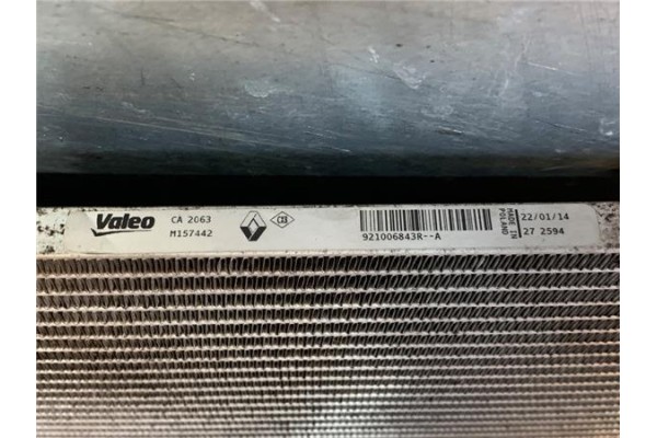 Recambio de radiador aire acondicionado para renault captur i 1.2 intens referencia OEM IAM 921006843RA M157442 