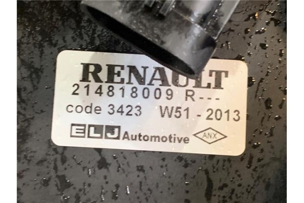 Recambio de electroventilador para renault captur i 1.2 intens referencia OEM IAM 214818009R  