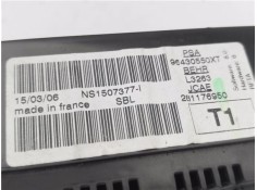 Recambio de mandos climatizador para peugeot 206 cc cabrio-coupé 1.6 16v referencia OEM IAM 93430550XT 281176950 